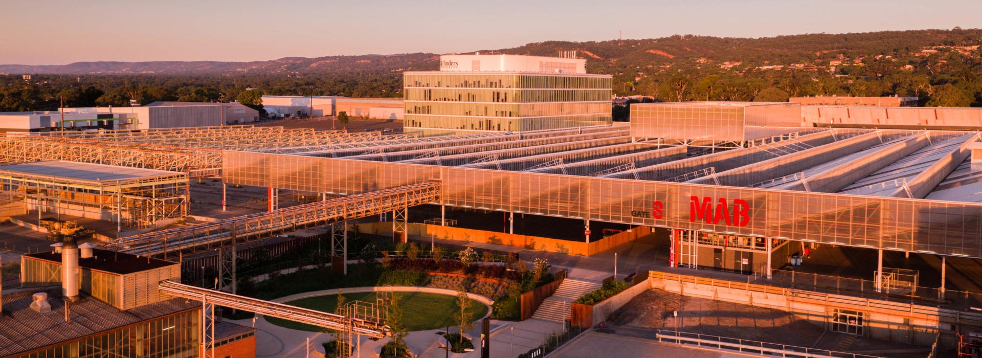 Aerial view of the Tonsley Innovation District