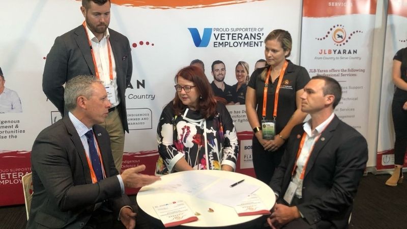 JLB-Yaran, Team Downer sign MOU for defence solutions