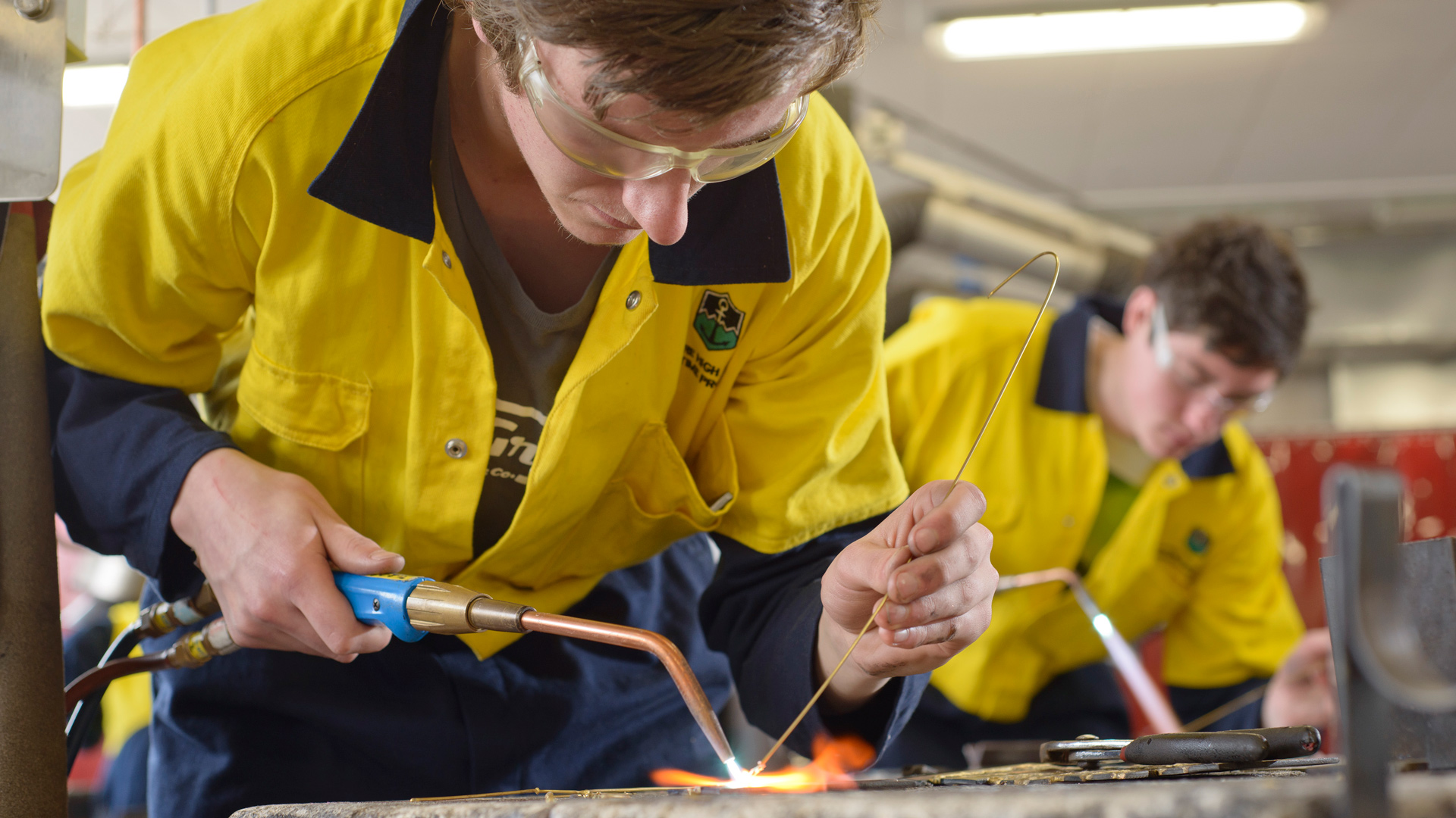 Apprentice welder